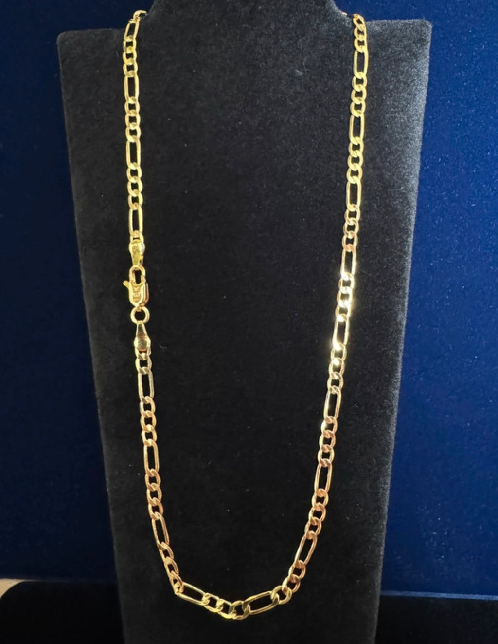 18k gold plated chain 70 cm
